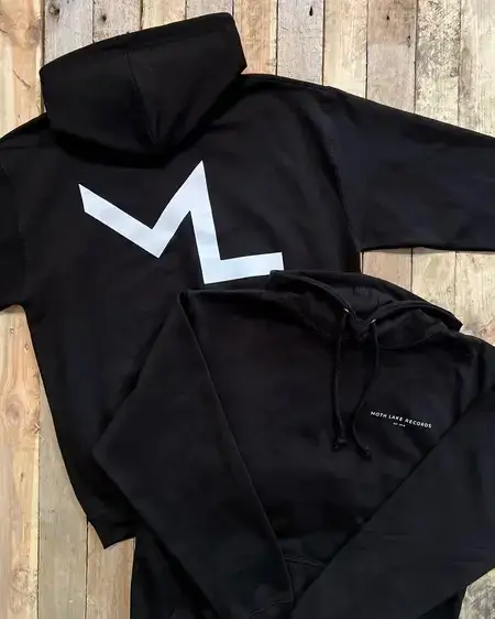 Moth Lake Records Hooded Sweatshirt
